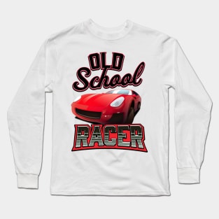 Old School Racer Long Sleeve T-Shirt